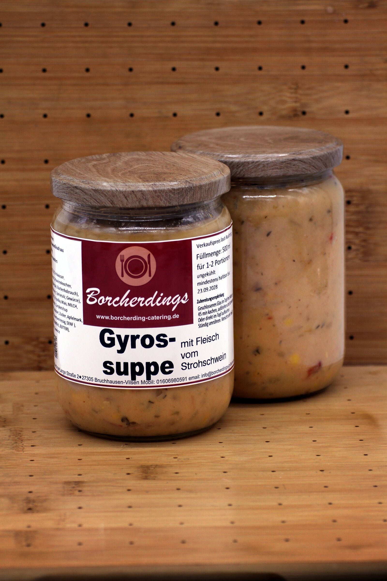 Gyrossuppe – 500 ml – Vorderseite