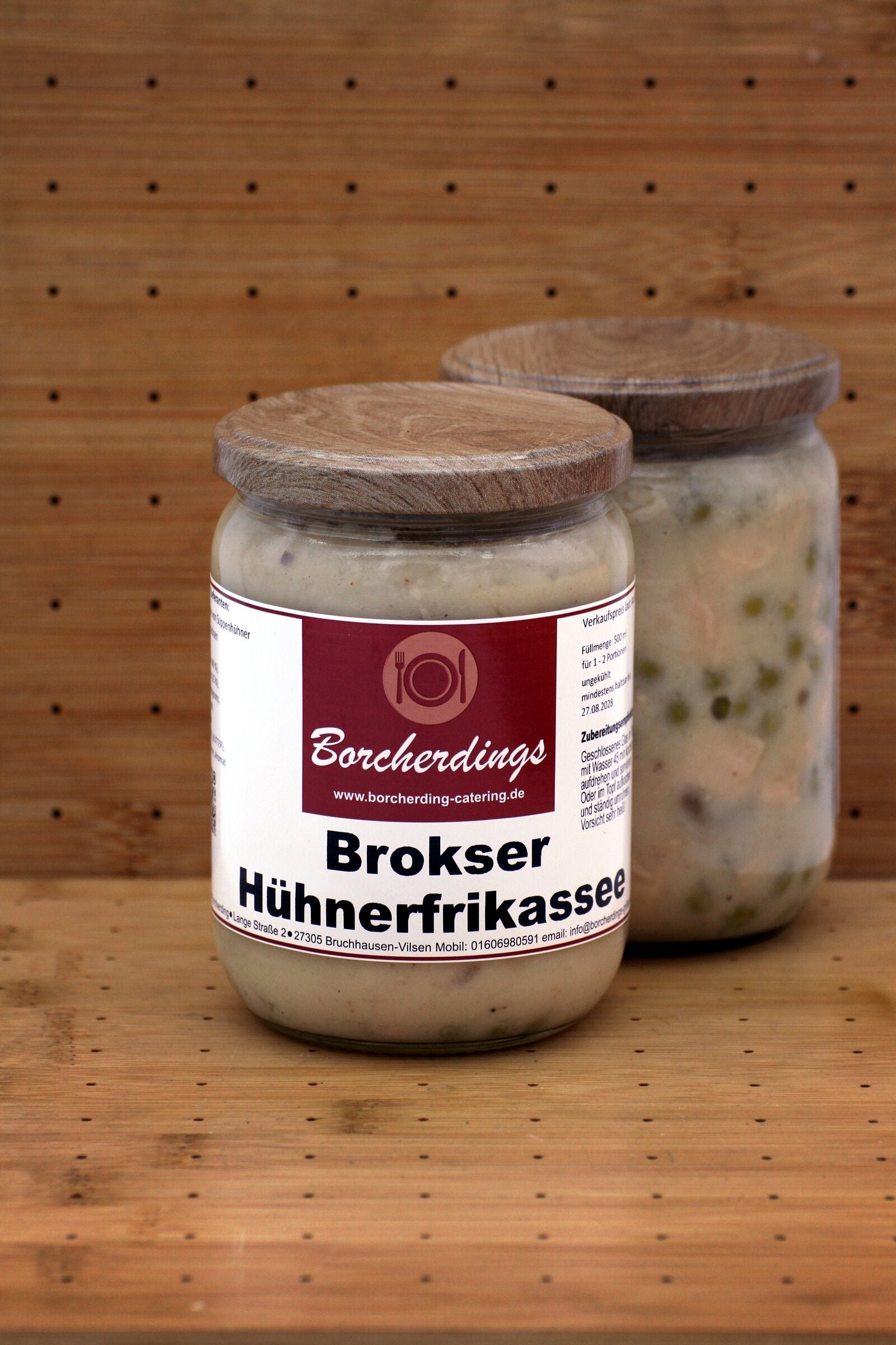 Brokser Hühnerfrikassee – 500 ml – Vorderseite