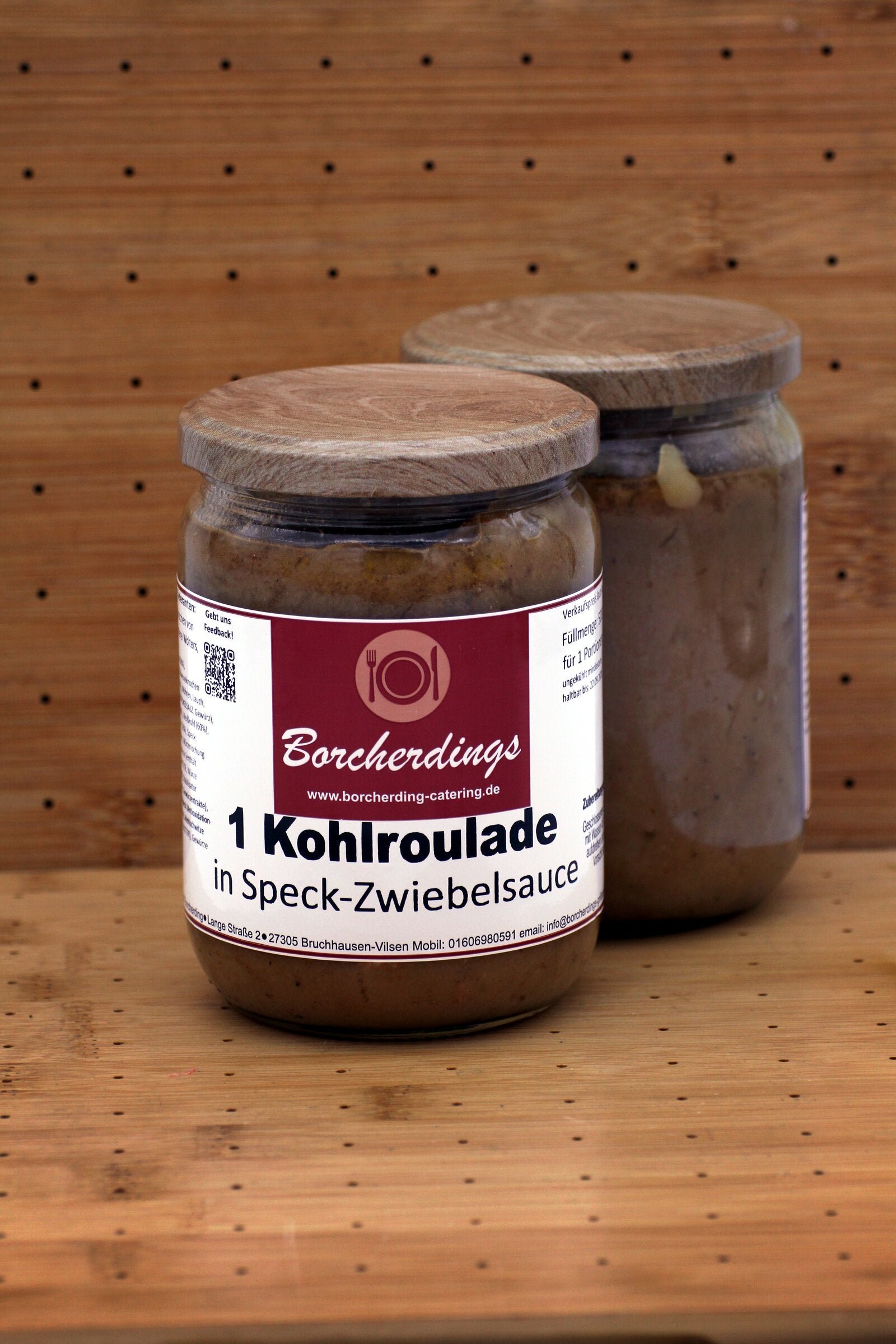Kohlrouladen in Speck-Zwiebelsauce – 500 ml – Vorderseite